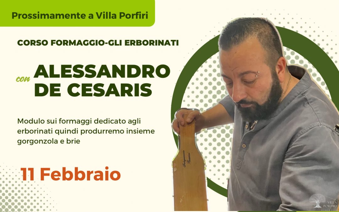 CORSO FORMAGGIO: GLI ERBORINATI