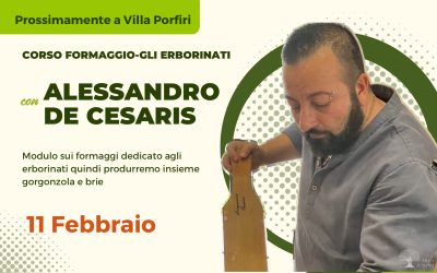 CORSO FORMAGGIO: GLI ERBORINATI