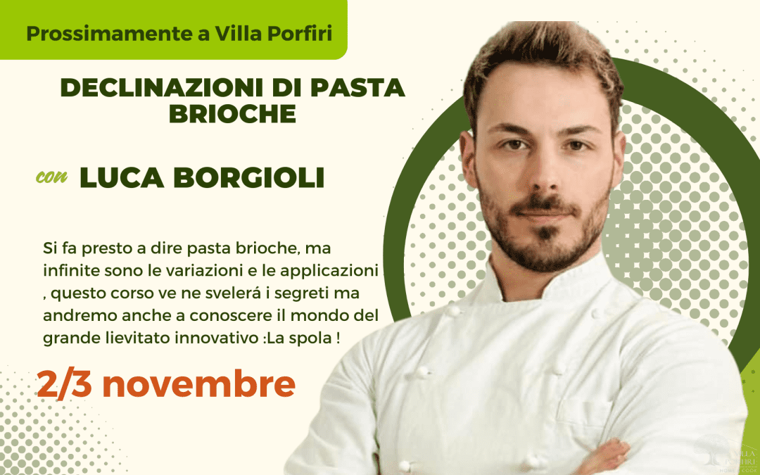 CORSO DECLINAZIONI DI PASTA BRIOCHE