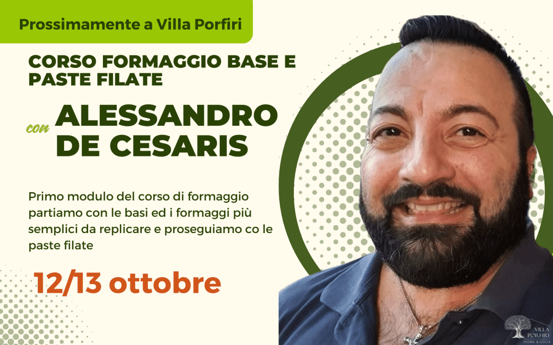 CORSO FORMAGGIO BASE E PASTE FILATE