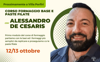 CORSO FORMAGGIO BASE E PASTE FILATE