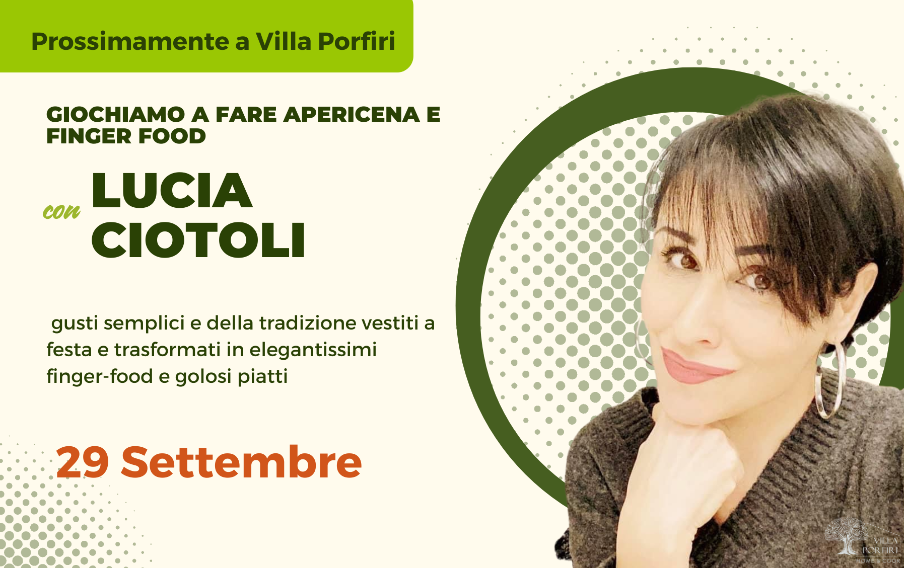 corso apericena e finger food
