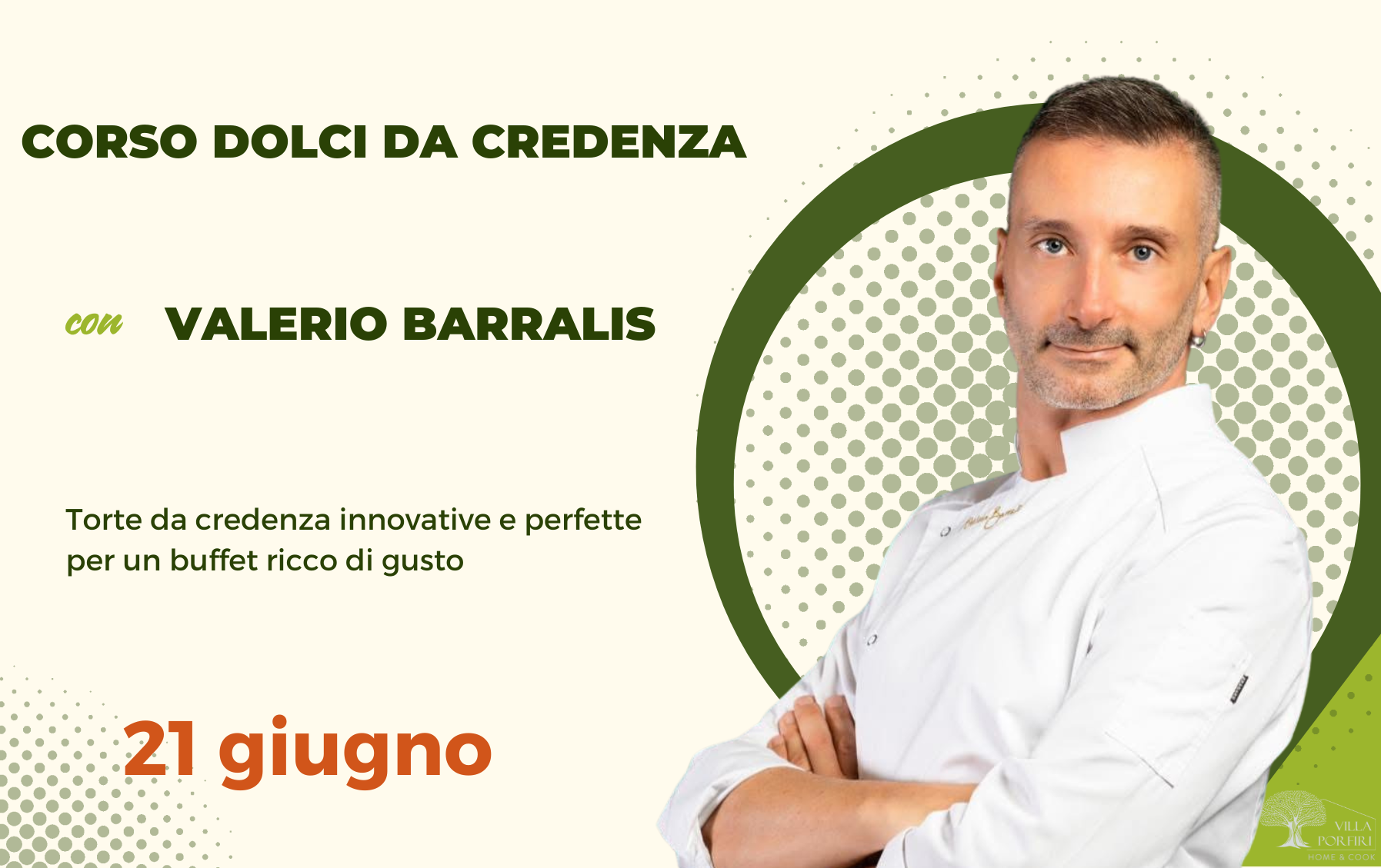 corso dolci da credenza