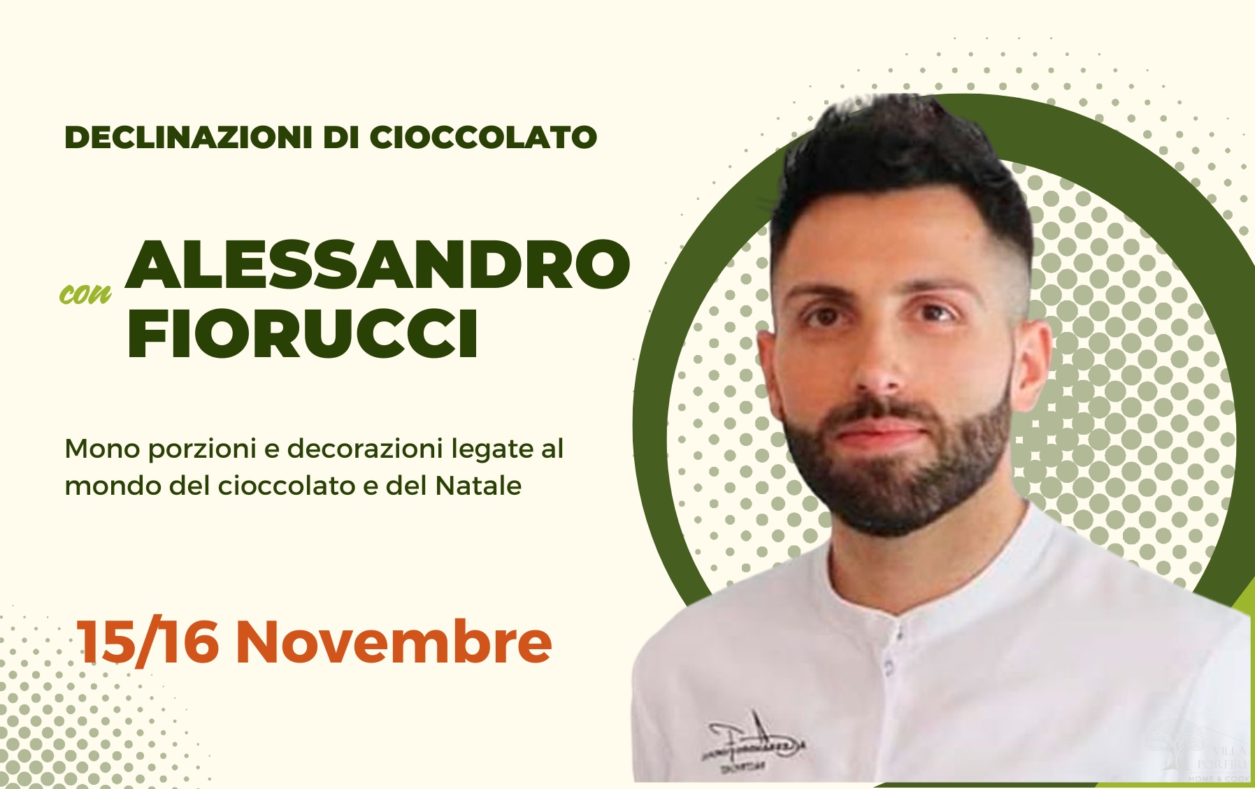 Alessandro Fiorucci corso sul cioccolato