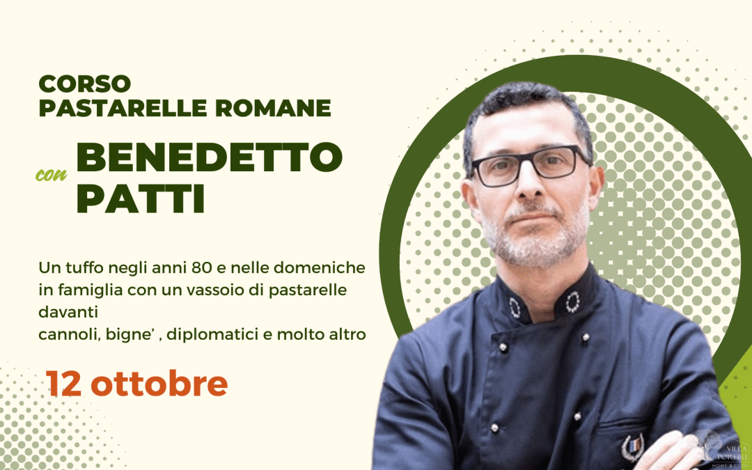 CORSO PASTARELLE ROMANE CON BENEDETTO PATTI