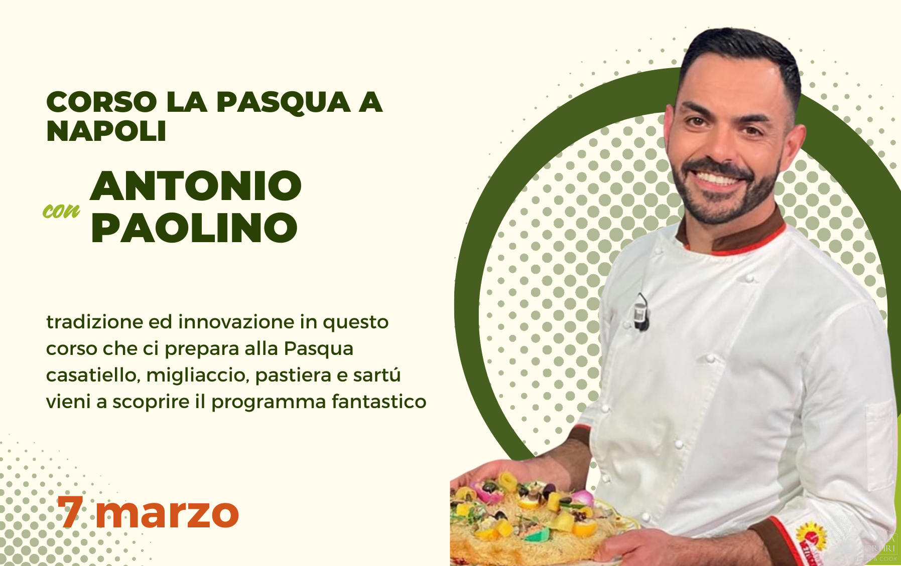 corso la pasqua a Napoli corso di cucina la Pasqua a Napoli a Villa Porfiri con Antonio Paolino