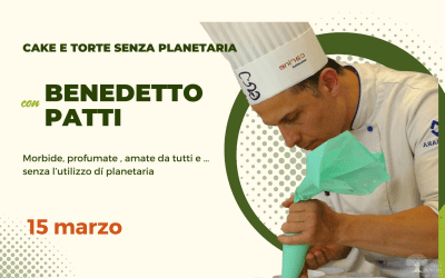 CORSO CAKE E TORTE SENZA PLANETARIA CON BENEDETTO PATTI