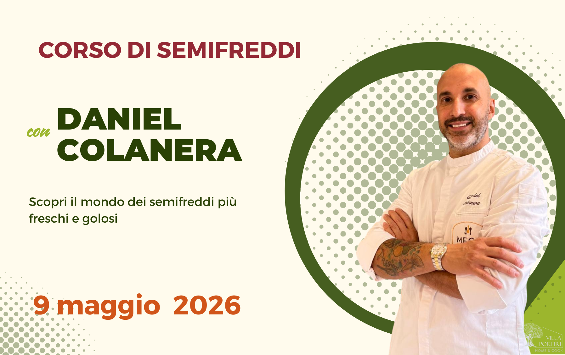 corso di semifreddi con Daniel Colanera corso di semifreddi con Daniel Colanera