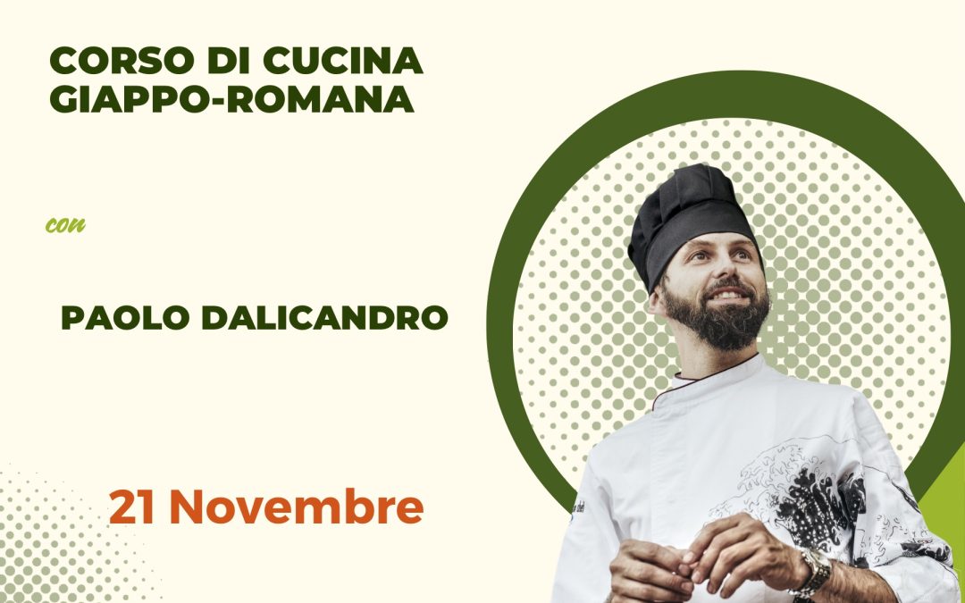 Corso di cucina giappo-romana: l’incontro tra due grandi tradizioni