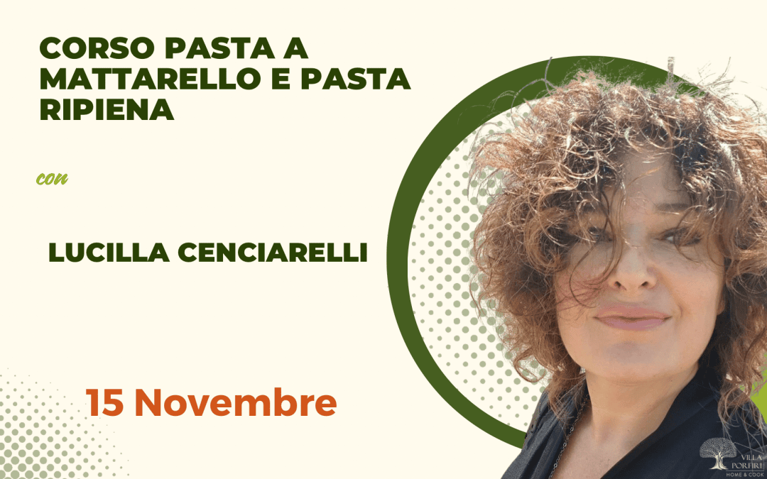 Corso di pasta fresca: sfoglia e pasta ripiena